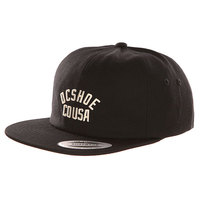 Бейсболка с прямым козырьком DC Outthere Black