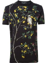 футболка с принтом лимонного дерева Dolce &amp; Gabbana
