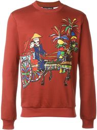 толстовка с принтом  Dolce &amp; Gabbana
