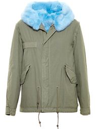 Reversible Rabbit Fur Parka Mr &amp; Mrs Italy