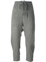 drawstring tapered cropped trousers Lost &amp; Found Ria Dunn