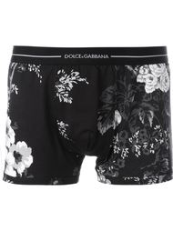 трусы с цветочным принтом  Dolce &amp; Gabbana Underwear