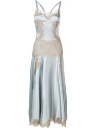 платье с кружевной отделкой Dolce &amp; Gabbana