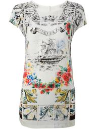 футболка 'Sicilia' с морской тематикой Dolce &amp; Gabbana