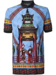 printed polo shirt Dolce &amp; Gabbana