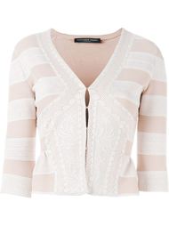 Victorian lace knit cardigan Alexander McQueen