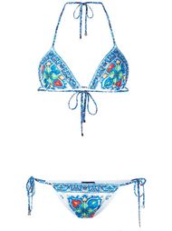 бикини с принтом 'Majolica' Dolce & Gabbana