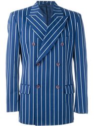 полосатый двубортный пиджак  Dolce &amp; Gabbana Vintage
