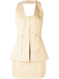 open back dress Balmain