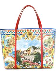 сумка-шопер 'Dauphine' с принтом  Dolce &amp; Gabbana