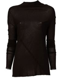 свитер с высоким горлом Rick Owens