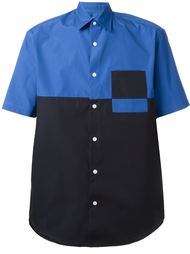 рубашка с панельным дизайном  Kenzo