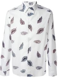 рубашка с лиственным принтом PS Paul Smith