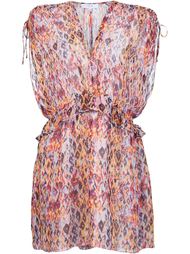 floral print ruffle waist dress Iro