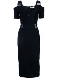 plunging V-neck dress Mugler