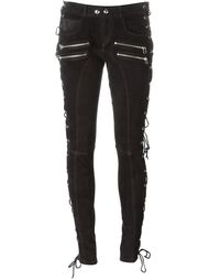 side lace-up biker trousers Faith Connexion