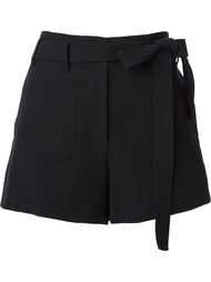 belted shorts Helmut Lang