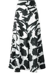 длинная юбка с завышенной талией Blumarine