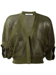 cropped fishnet cardigan Givenchy