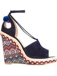 босоножки на танкетке Aquazzura