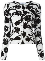 кардиган с цветочным узором  Blumarine