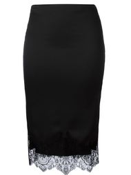 юбка с кружевным подолом  Ermanno Scervino