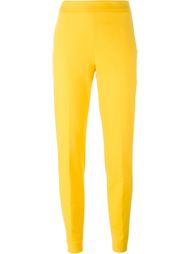 брюки кроя слим Moschino