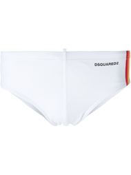 rainbow print swimming slips Dsquared2 Beachwear