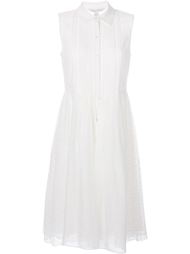 плиссированное платье-рубашка Diane Von Furstenberg