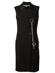 пальто без рукавов с цепочной отделкой McQ Alexander McQueen