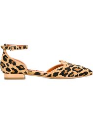 балетки 'Kitty' с леопардовым принтом Charlotte Olympia