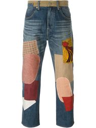 лоскутные джинсы  Junya Watanabe Comme Des Garçons Man