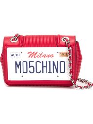сумка на плечо с аппликацией с логотипом Moschino