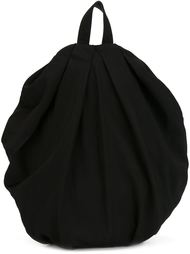 круглый драпированный рюкзак Yohji Yamamoto