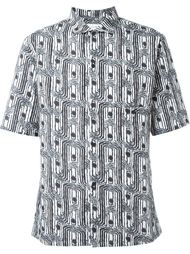 printed shortsleeved shirt Lemaire