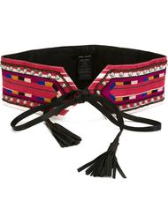 embroidered tassel-tie belt Isabel Marant