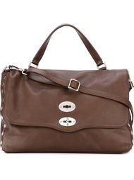 flap closure tote bag Zanellato