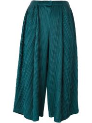 укороченные широкие брюки Pleats Please By Issey Miyake