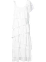 pleated one shoulder dress Sonia Rykiel