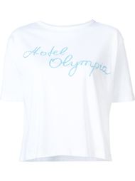 logo print T-shirt Olympia Le-Tan