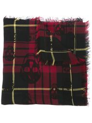 tartan skull scarf  Alexander McQueen