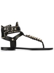 thong strap sandals Balmain