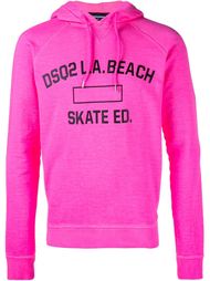 Logo Beach Hoodie Dsquared2