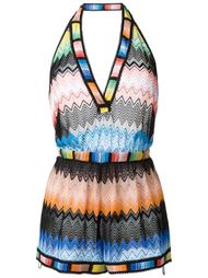 трикотажный комбинезон с зигзагообразным узором Missoni