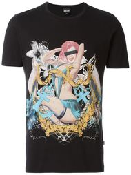 pinup print T-shirt Just Cavalli