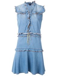 платье с оборками  Just Cavalli