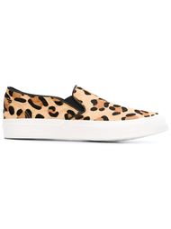 leopard print slip-on sneakers Junya Watanabe Comme Des Garçons
