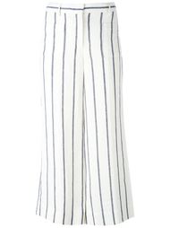 striped wide-leg pants Theory