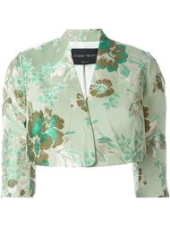 cropped jacquard jacket Christian Pellizzari