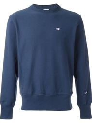 plain logo crewneck sweatshirt Champion